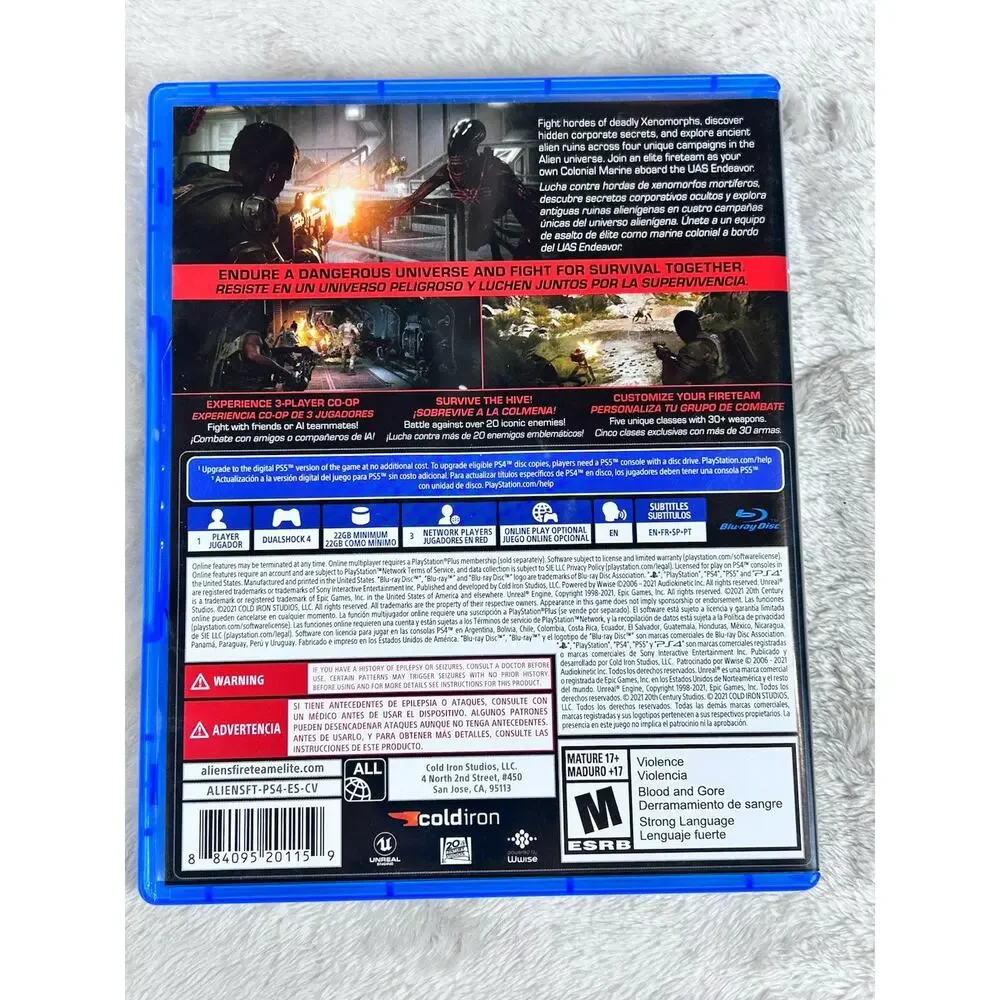 Aliens Fireteam Elite - Sony PlayStation 4 Tested PS4